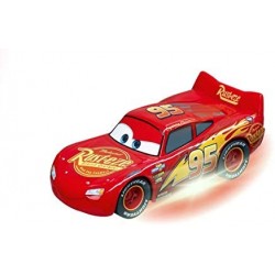 Carrera Toys GO!!! Disney Pixar Cars Neon Nights Set Pista da Scontro e Due Macchinine con Saetta Mcqueen e Jackson Storm, Gioco