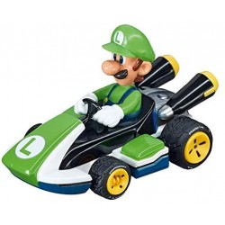 Carrera Toys GO!!! Mario Kart Mach 8 Set Pista da Corsa e Due Macchinine con Mario e Luigi, Gioco Adatto per Bambini dai 6 Anni,