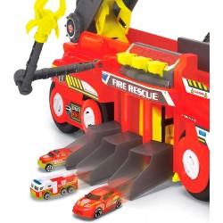 Dickie Toys - Fire Tanker 55 cm| 2 Auto Die-Cast incluse - 203799000