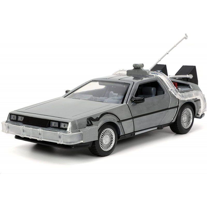 Jada Toys - DeLorean Time Machine Ritorno Al Futuro 1, + 8 Anni, Scala 1:24, 253255038