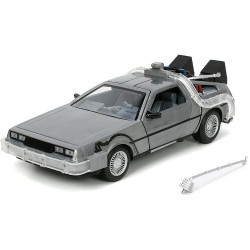 Jada Toys - DeLorean Time Machine Ritorno Al Futuro 1, + 8 Anni, Scala 1:24, 253255038