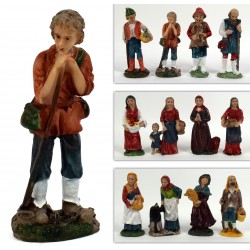 PASTORE PRESEPE 10cm 12 SOGGETTI ASSORTITI