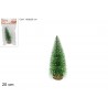 ALBERO ABETE INNEVATO VERDE CHIARO 20 CM