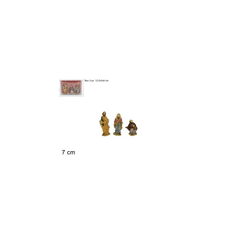 RE MAGI 7CM SET 3PZ IN BOX PVC