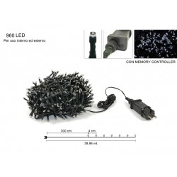 MINILUCCIOLE 960LED BIANCO DA ESTERNO