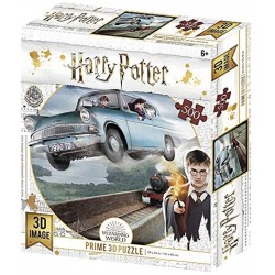 Prime 3D - Puzzle 3d Harry Potter, con Ford Anglia, 500 pezzi, 32512.P3D
