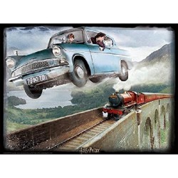 Prime 3D - Puzzle 3d Harry Potter, con Ford Anglia, 500 pezzi, 32512.P3D