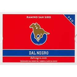 Dal Negro- Ramino San Siro plastica Carte da Gioco, Multicolore, 024129