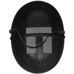 Maschera plastica nera Korean Game Quadrato 1 pz, 510457