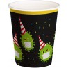 Bicchiere carta 250 ml Virus Free Party 6 pz, 544624
