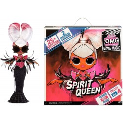 MGA - L.O.L. Surprise!- OMG Movie Magic, Spirit Queen, Bambola alla Moda con 25 sorprese e Set cinematografico/teatrale, Serie 1