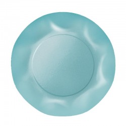 Piatti Piani plastificati per alimenti Twenty - 5th Avenue (Azzurro Tiffany) - 10 pz - Ø cm 26, 5TH.AVE1T