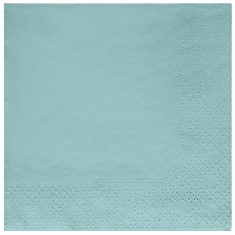 Tovaglioli 3 veli – cm 33 x 33 - 5th Avenue (Azzurro Tiffany) - 20 pz, 5TH.AVE92