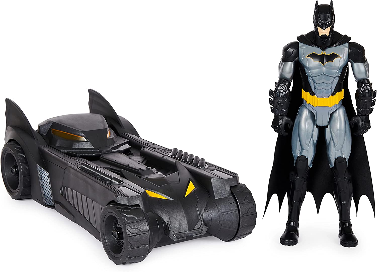 DC Comics - Kit Batmobile + modellino di Batman da 30 cm, rif