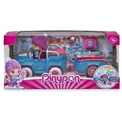 Pinypon - Macchina da Neve con Rimorchio, Raccomandato per Bambine/i da 4 a 8 Anni, 700015772