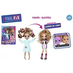 Failfix - Bambola che Cambia Look, Personaggio Slayit Dj per Bambini a Partire da 4 Anni, 700016074