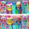 VIP PETS Color Boost | Bambola cagnolino a Sopresa da Collezionare con lunghi capelli da Acconciare (30 cm), 712003IM3