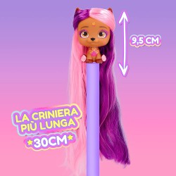 Imc Toys - VIP PETS Glam Gems S5, Bambola a Sorpresa da Collezione, Look Brillante e Capelli da Pettinare e Decorare con Gioiell