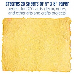 Crayola- Laboratorio della Carta, per creare originali fogli di carta, 74-7407