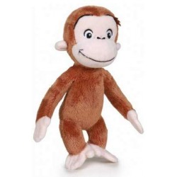 Famosa Curioso Come George Peluche 18Cm Peluches Animali del Bosco, Foresta, Multicolore, 8410779682116