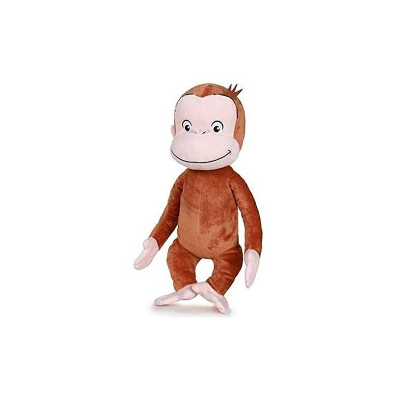 Famosa- Curious Curioso Come George 50Cm Peluches Animali del Bosco, Foresta E Savana, Multicolore, 8410779682130