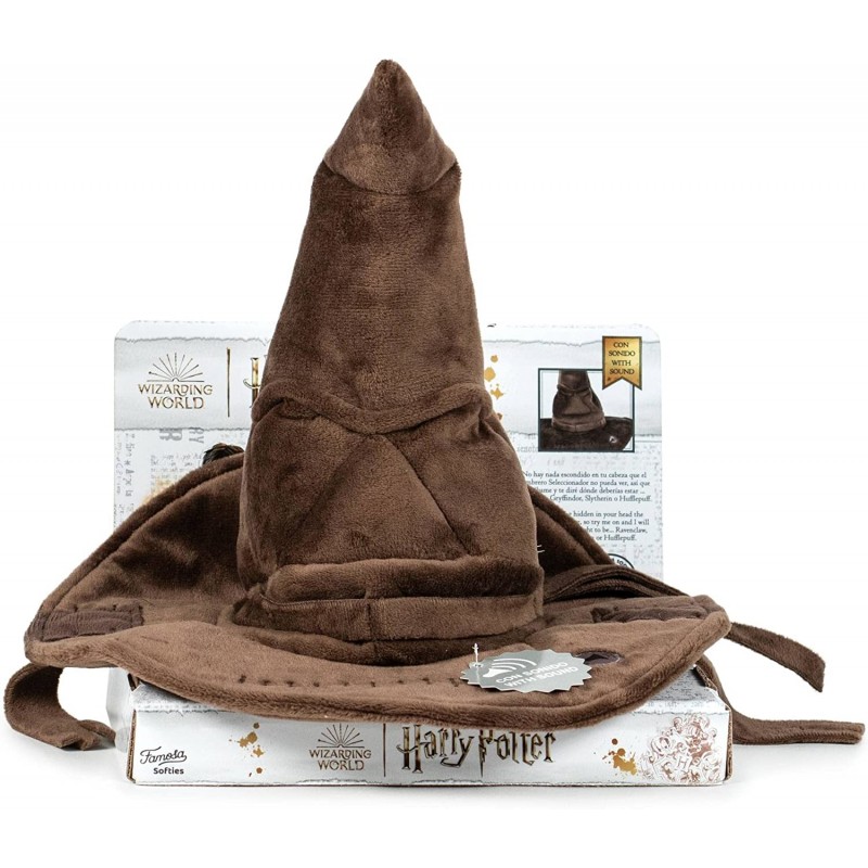 Famosa Softies - Peluche Harry Potter Cappello parlante, Multicolore, Taglia Unica, 760021680