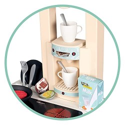 Smoby - Cucina Cherry con 25 Accessori, Multicolore, 7600310911
