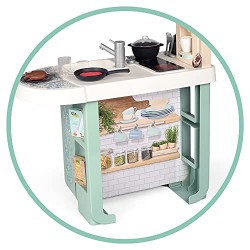 Smoby - Cucina Cherry con 25 Accessori, Multicolore, 7600310911
