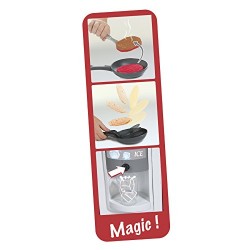 SMOBY - Cucina Studio XXL Bubble, inclusi frigorifero, forno, lavastoviglie, macchina del caffè, con 38 accessori, simula l effe