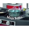 SMOBY - Cucina Studio XXL Bubble, inclusi frigorifero, forno, lavastoviglie, macchina del caffè, con 38 accessori, simula l effe