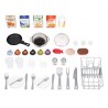 SMOBY - Cucina Studio XXL Bubble, inclusi frigorifero, forno, lavastoviglie, macchina del caffè, con 38 accessori, simula l effe