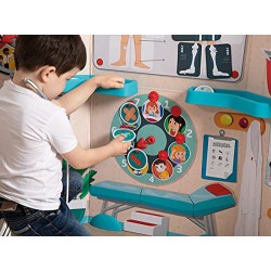 Smoby - Prassi di Gioco Pieghevole età prescolare, 135 x 41 x 120 cm, per Bambini dai 3 Anni in su, Multicolore, 340206