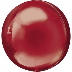 Palloncino Mylar Rosso, 15" - 38 cm, 1 pz, 7A2820399