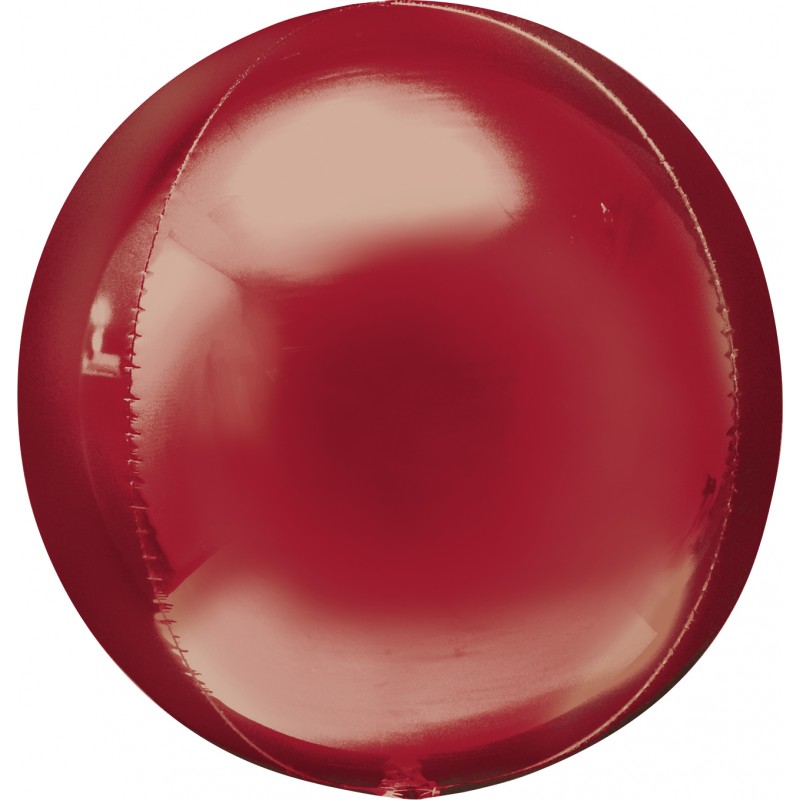 Palloncino Mylar Rosso, 15" - 38 cm, 1 pz, 7A2820399