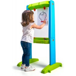 Famosa - FEBER Art & Fun Board, Lavagna Trasparente per Bambini per Dipingere e Giocare, 800013532