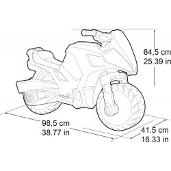 Famosa - FEBER- Motofeber Turbo Hybrid 6V Ride on, Multicolore, Taglia Unica, 800013781