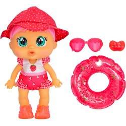 Imc Toys - CRY BABIES Fun N  Sun Ella | Bambola Interattiva che Piange Lacrime Vere ed É Progettata per Giocare Dentro e Fuori D