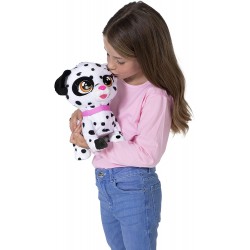 IMC Toys - CRY BABIES Spot Il Cucciolo di Dalmata, Adorabile cagnolino peluche interattivo che cammina e piange lacrime vere e i