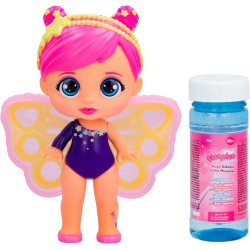 Imc Toys - BLOOPIES Magic Bubbles Margot, Bambola Fatina da Collezione che Spruzza Acqua e Fa Bolle Magiche con le sue Ali, 8782