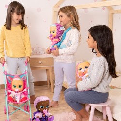 Imc Toys - CRY BABIES Dressy Fantasy Jenna, Bambola Interattiva che Piange Lacrime Vere con Capelli da Acconciare, 88429IM