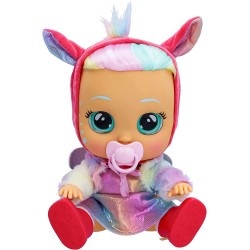 Imc Toys - CRY BABIES Dressy Fantasy Hannah, Bambola Interattiva che Piange Lacrime Vere con Capelli da Acconciare, 88436IM