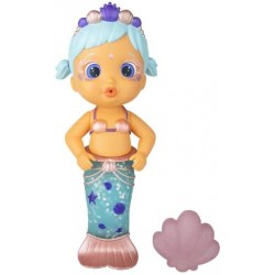 Bloopies Mermaids Sirenetta Lovely, Bambola amici del Bagnetto, Coda da Sirena Cambia di Colore, Giocattolo da Bagno per Bambini