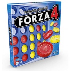 Hasbro Gaming - Forza 4, Gioco in Scatola, Versione 2020 in Italiano