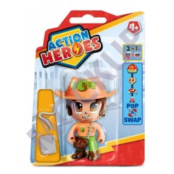 Famosa - Action Heroes: Figure Singolo Avventuriere, ACN09000-36012