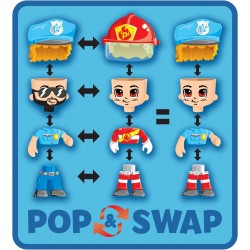 Famosa - ACTION HEROES Dino Explorer 4 X 4, Jeep con ruote larghe, personaggio e dinosauro T-REX, ACN10010