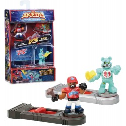 AKEDO - Versus Pack, figure di Arcade, con 2 personaggi e 2 controlli