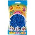 Hama - Bustina Perline, 1000 Pezzi, Colore: Azzurro - AMA207-09