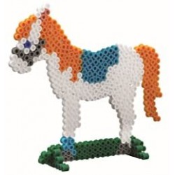 Hama 3136 - Confezione Regalo Pony, Circa 4000 gelperlen e Due Tavole forate