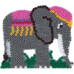 Hama - Tavole Forate Elefante, Giraffa, Leone, Cammello - AMA4553