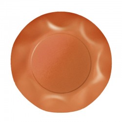 Piatti Piani plastificati per alimenti Twenty - Arancio - 10 pz - Ø cm 26, ARANCIO1T